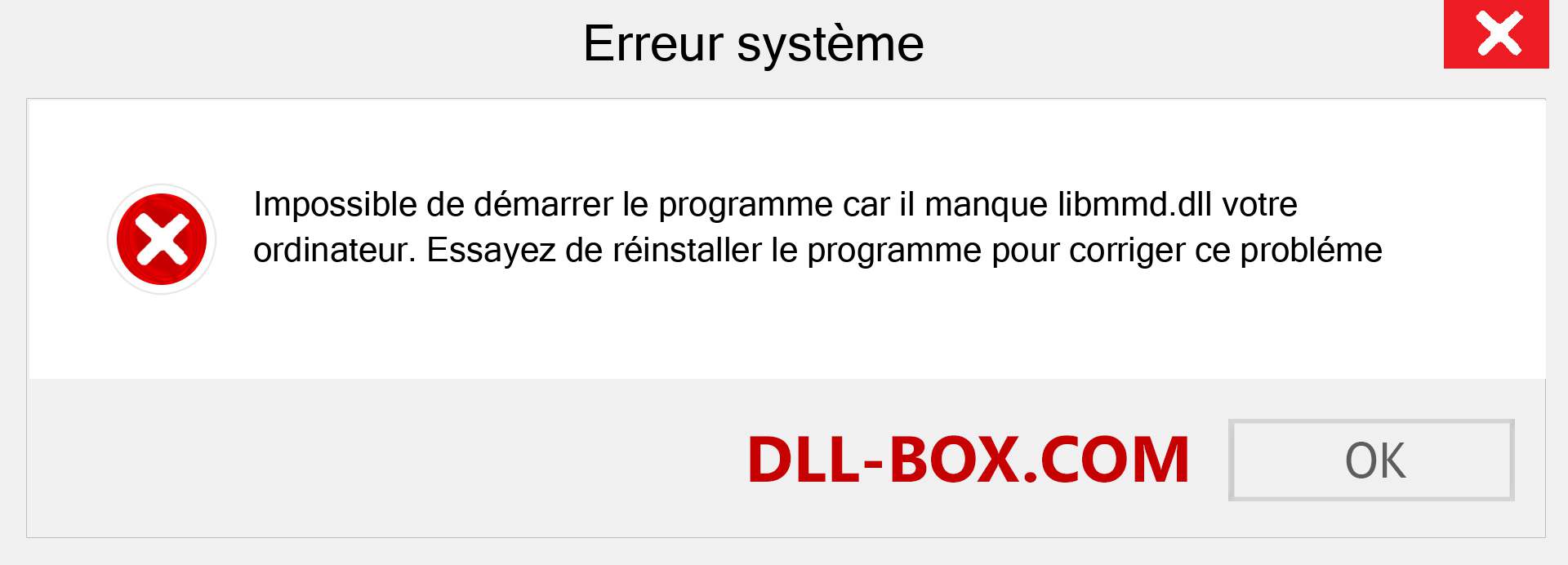 Le fichier libmmd.dll est manquant ?. Télécharger pour Windows 7, 8, 10 - Correction de l'erreur manquante libmmd dll sur Windows, photos, images